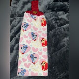 Lady and the Tramp Hanging Towel